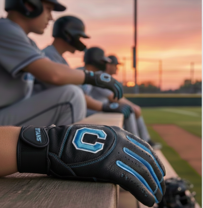 Premium Custom Team Batting Gloves Baseball & Softball • Long & Short Cuff