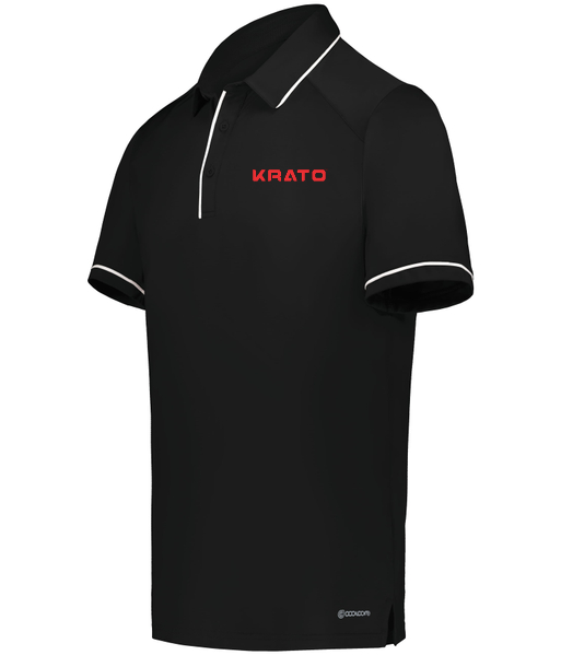 Krato Sports Men's Polo Shirt - Holloway 222518 | Men's Coolcore® Performance Polo (augustasportswear.com)  baseball and softball bat weight training aid