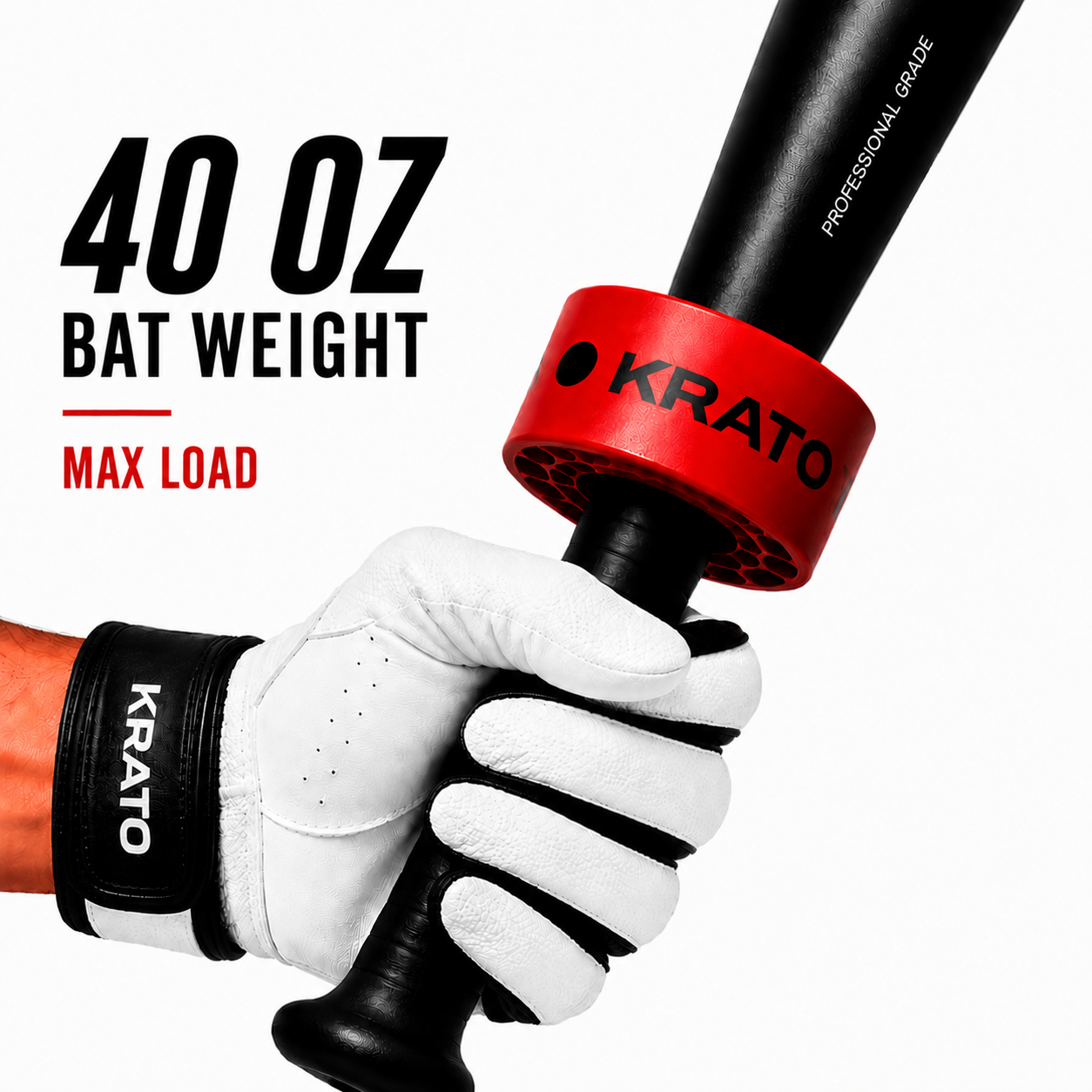 40 oz Bat Weight baseball and softball bat weight training aid